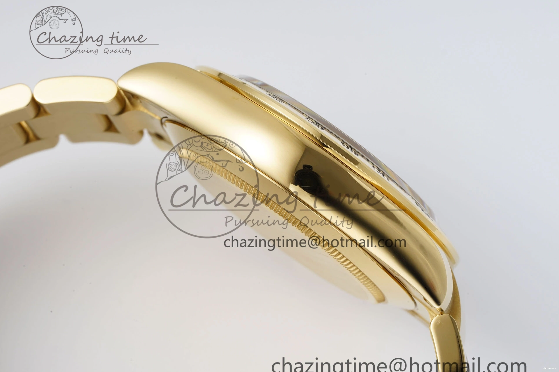 1:1 BTF Best SA4130 Daytona Black YG Bracelet Edition on 116508 YG Dial 0109